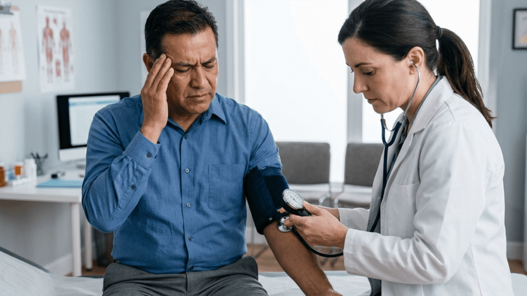 estres presion arterial relajacion