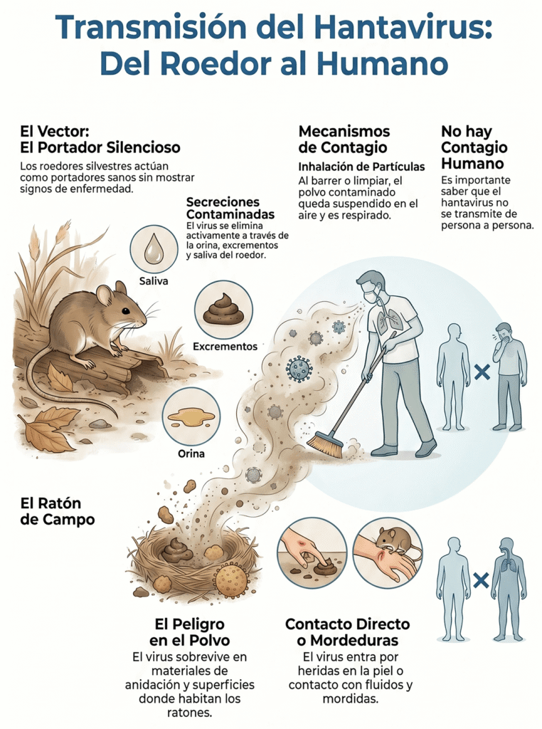 hantavirus como se transmite