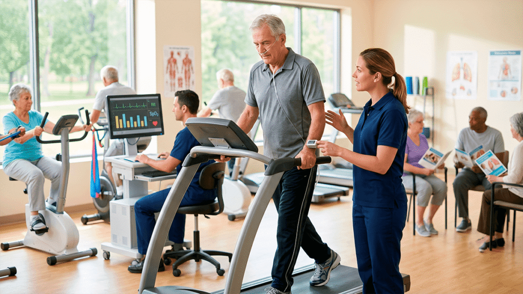 Rehabilitación pulmonar para vivir mejor con EPOC