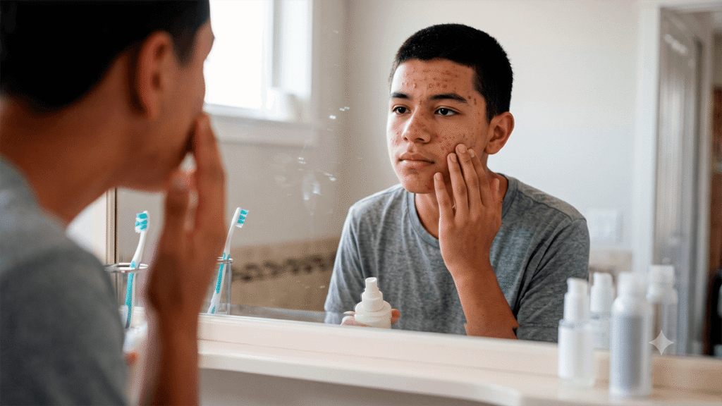 Acné en la adolescencia