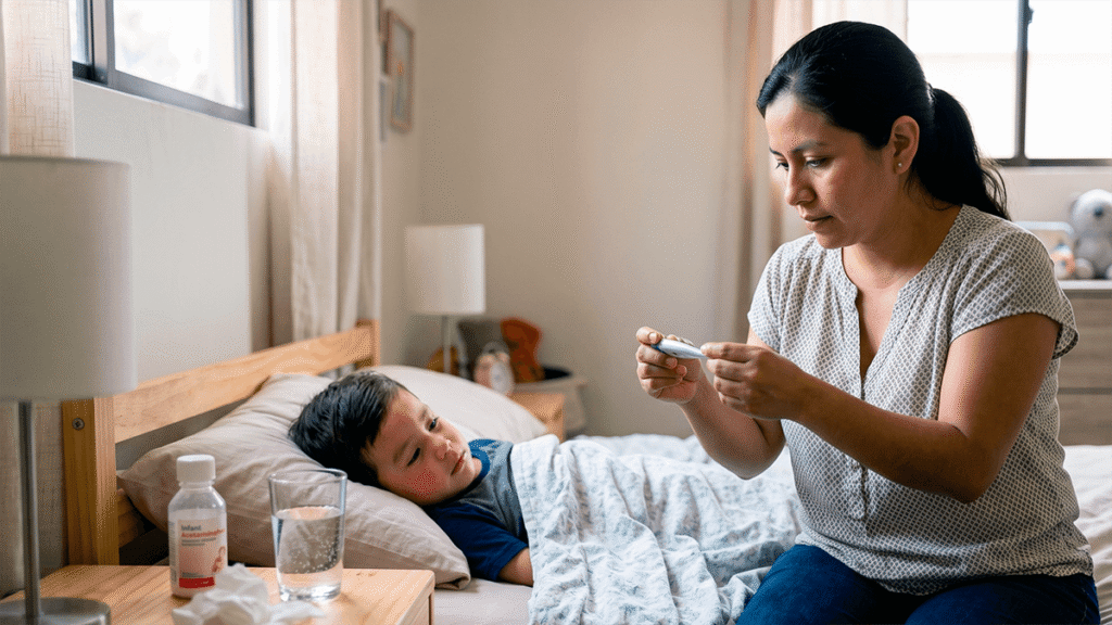 Convulsión por fiebre en niños