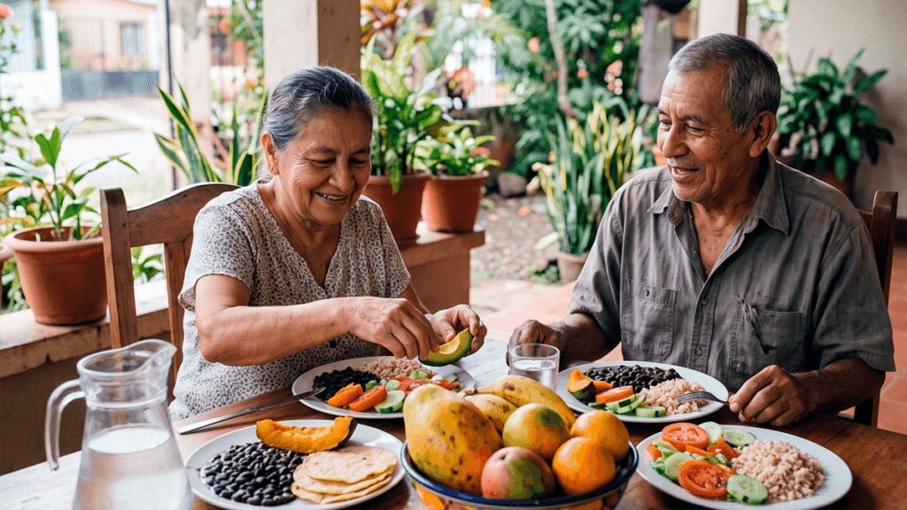 Nutrición saludable en la vejez