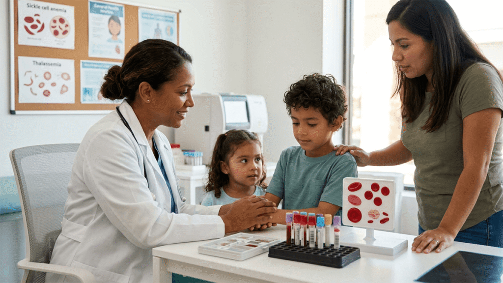 Anemia de células falciformes y talasemia