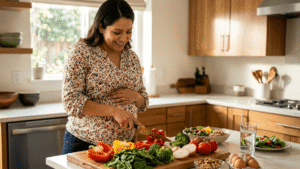 Nutrición antes y durante el embarazo