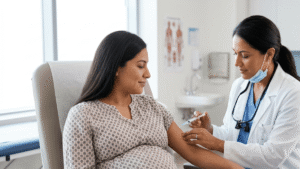 Conozca qué vacunas son seguras y recomendadas durante el embarazo, y cómo prevenir infecciones que pueden afectar a su bebé.
