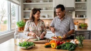 Dieta y hábitos que cuidan sus riñones