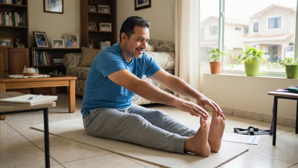 Cómo complementar su fisioterapia en casa