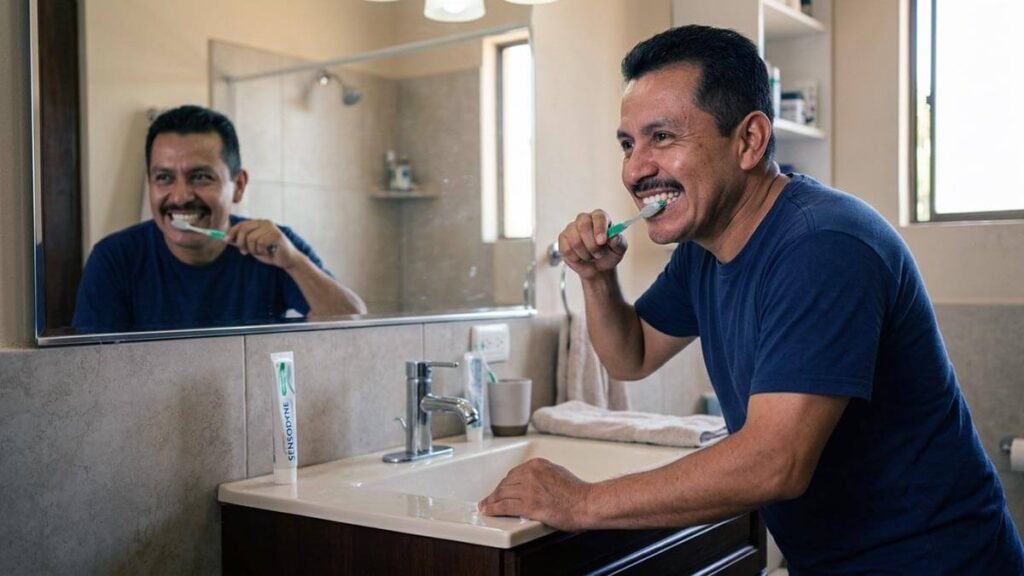 Técnica de cepillado e hilo dental