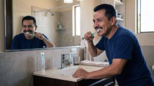 Técnica de cepillado e hilo dental