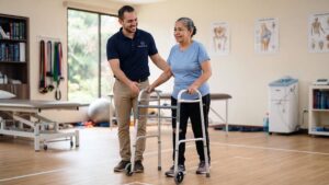 Fisioterapia después de cirugía ortopédica
