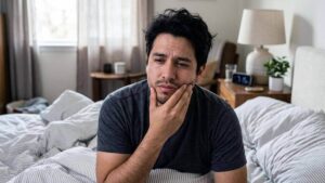 Por qué aprieta o rechina los dientes al dormir