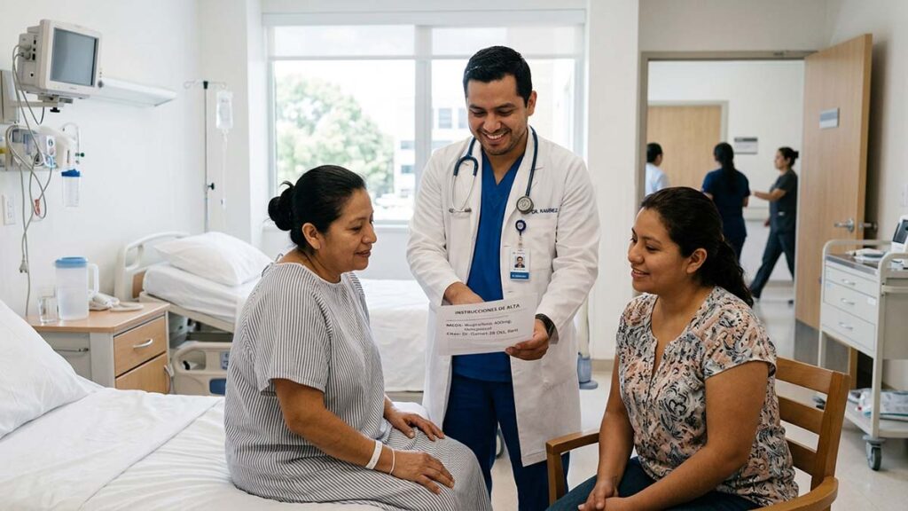 Preguntas esenciales antes del alta hospitalaria